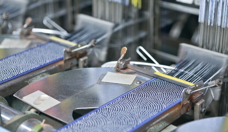 Telar de tatami en Kojima